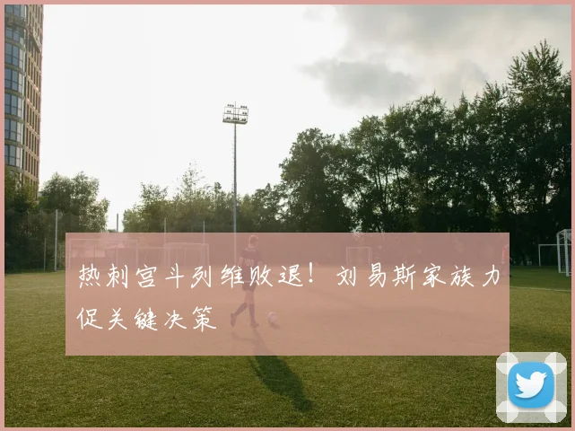 热刺宫斗列维败退！刘易斯家族力促关键决策